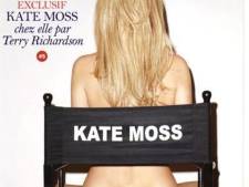 Kate Moss montre sa lune pour Lui