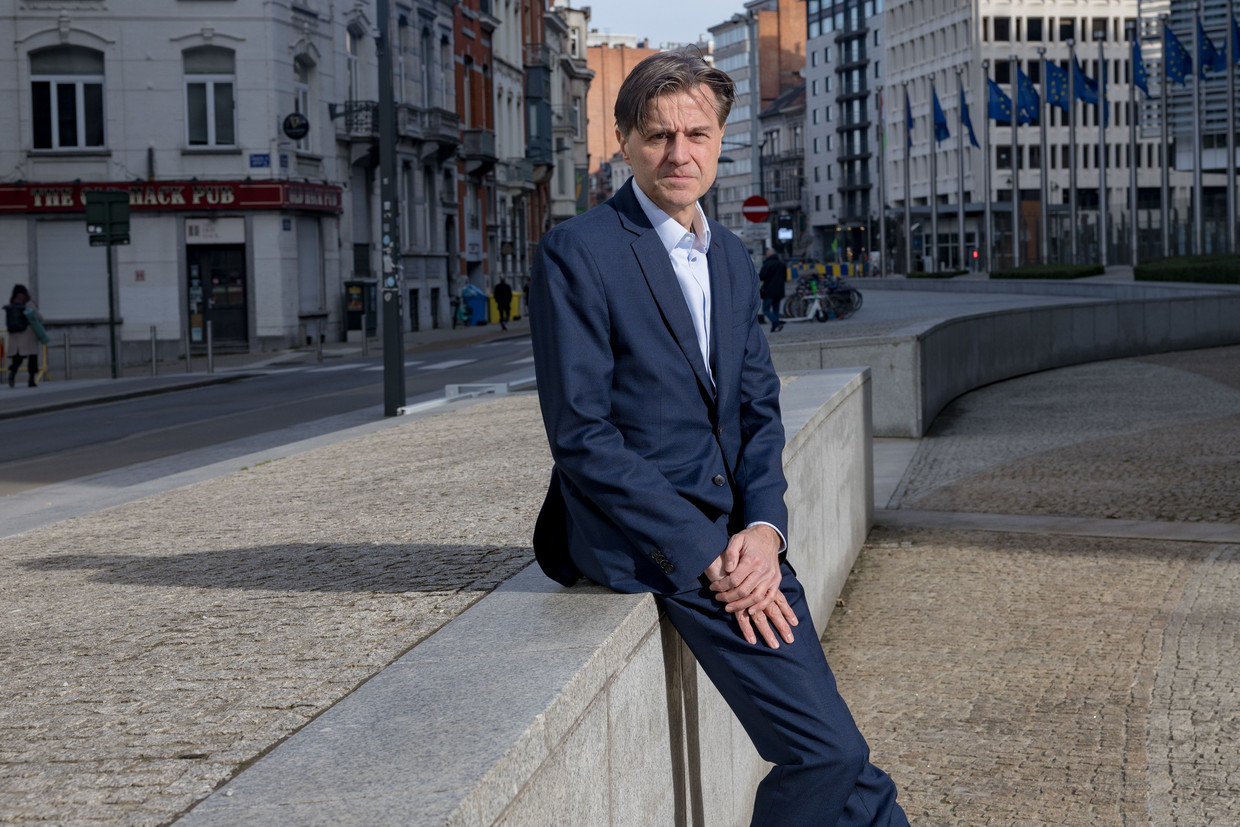 Stefaan de Rynck: 'Boris Johnson heeft heel wat moeten veranderen van waar hij in eerste instantie voor stond'. Beeld Sander de Wilde