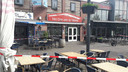 Café in Veenendaal beschoten.