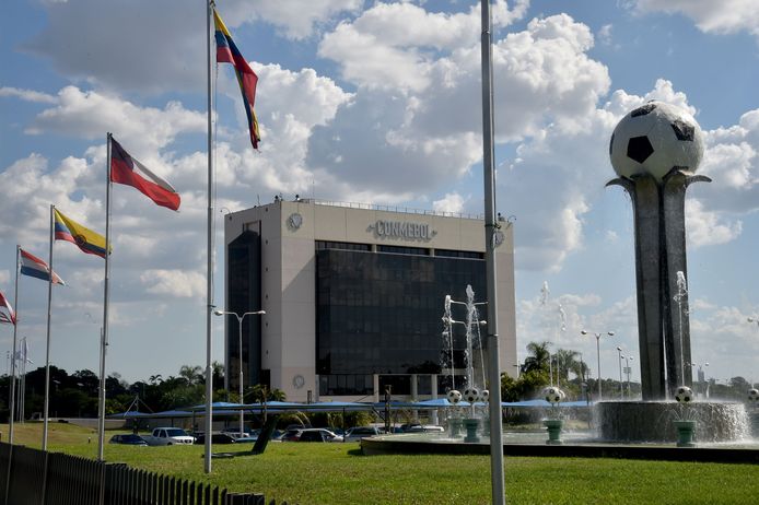 Het hoofdkwartier van Conmebol in Paraguay.