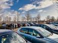 Winkelcentrum Heksenwiel in Breda zou vooral in het weekend last hebben van hogere parkeerdruk door naastgelegen voetbalvereniging Boeimeer. Deze zaterdag lijkt er nog plek genoeg.