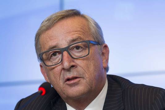 Commissievoorzitter Jean-Claude Juncker van de Europese Unie.