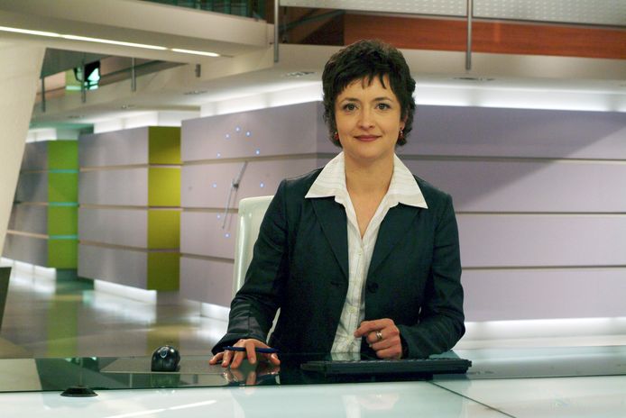 Sigrid Spruyt als journaalanker