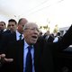 Hoogbejaarde Essebsi eist verkiezingswinst Tunesië op