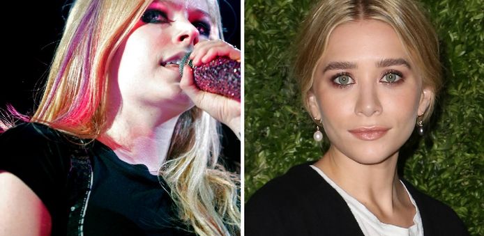 Avril Lavigne en Ashley Olsen