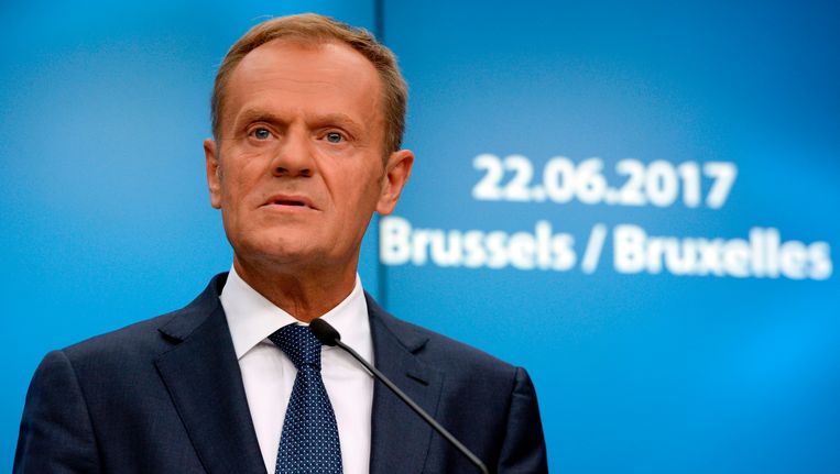 Europees president Donald Tusk. Beeld AFP
