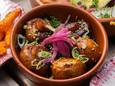 Sticky Mushrooms van Bar Bistro Calypso. Onderdeel van de restaurantwedstrijd.