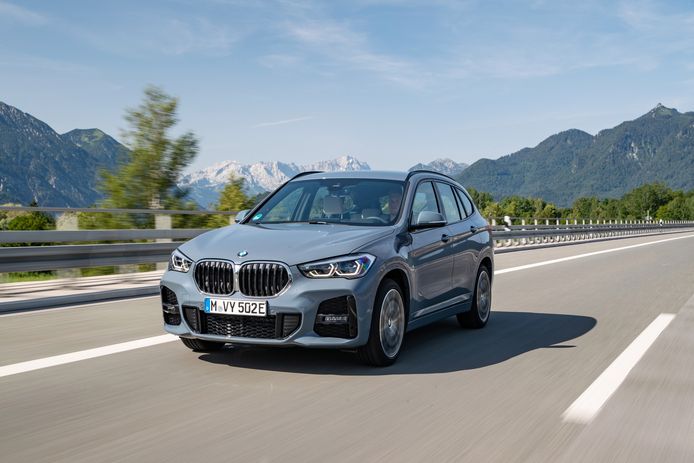 De BMW X1 plugin-hybride.