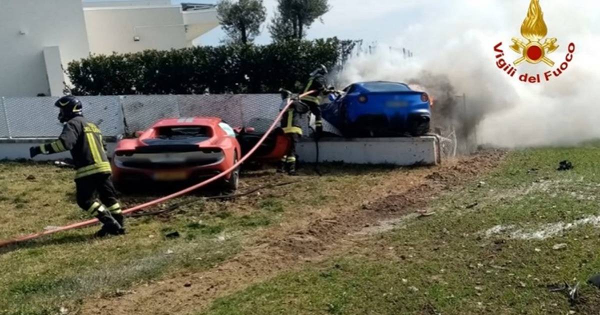 “L’olandese e il belga” fanno schiantare le Ferrari in Italia mentre sono in vacanza |  Auto