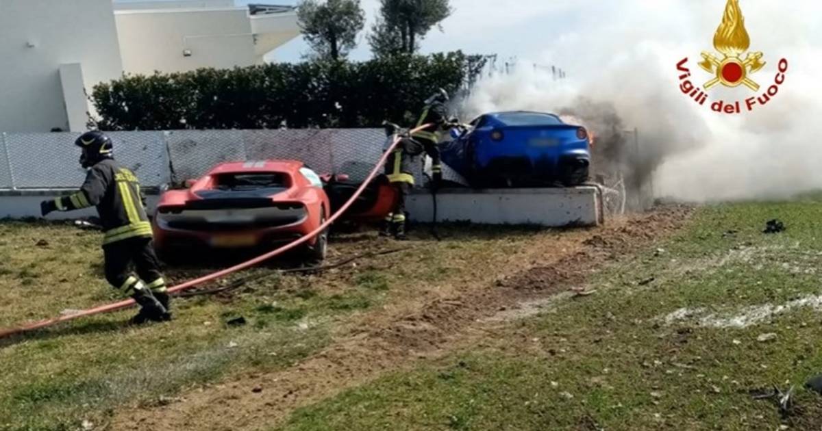 Ivo schianta la sua Ferrari più costosa contro un muro in Italia: ‘Dovremmo essere contenti di non esserci fatti male’ |  Auto