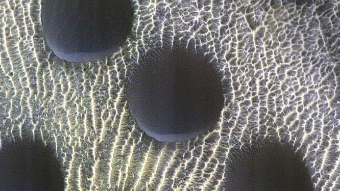La NASA repère des cercles "inhabituels" sur Mars