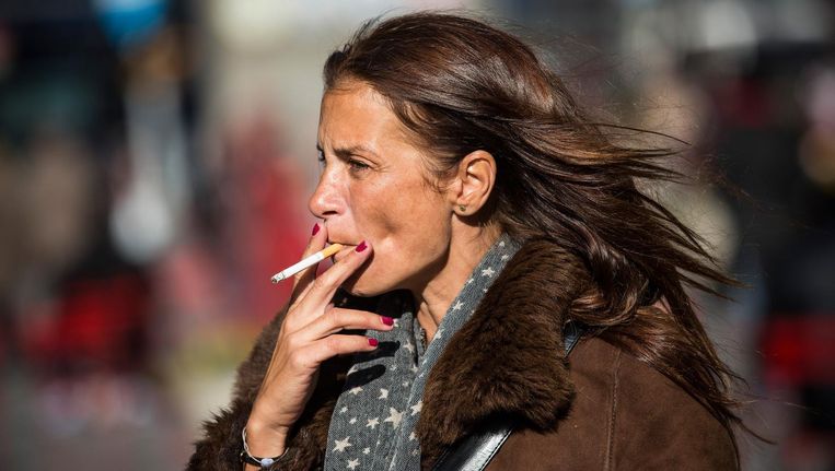 KWF: '30 procent van alle sterfte door kanker wordt veroorzaakt door roken.' Beeld afp