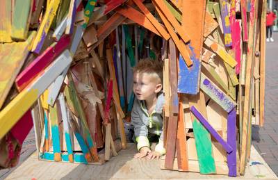 Debuut kunstfestival Groen Geluk nog niet zo gelukkig in Ede