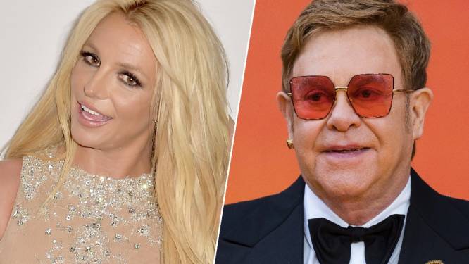 Elton John deelt officiële teaser van zijn duet met Britney Spears