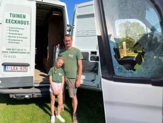 Bestelwagen tuinaannemer Pieter leeggeroofd: “Ze gebruikten de kruiwagen om voor minstens 4.300 euro aan materiaal te stelen”