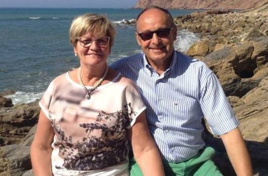 Liliane Feys (71) en Hendrik Vandromme (74), raakten besmet in België en gingen daarna met familie op vakantie in Cadzand-Bad.