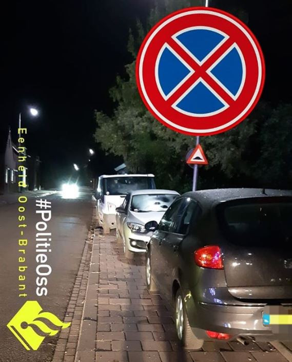Het Is Kermis In Oss En Je Ziet Dit Verkeersbord Mag Je Hier Parkeren Foto Ad Nl