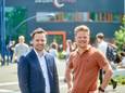 Locatiedirecteur Paul van Asseldonk (links) en projectleider Roy Cuppen van het Zwijsen College.