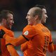 Oranje met Van der Vaart tegen Roemenië