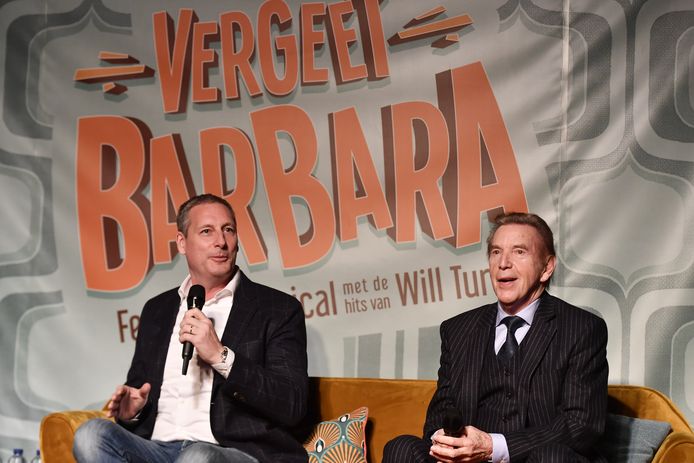 Gert Verhulst stelde de feelgood musical ‘Vergeet Barbara’ samen met Will Tura voor.