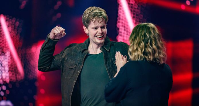 Jim van der Zee en coach Anouk.