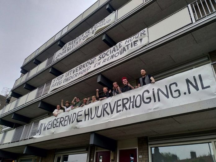 Huurders weigeren hoogste huurverhoging in dertig jaar ‘Ik weet niet hoe ik nog meer op