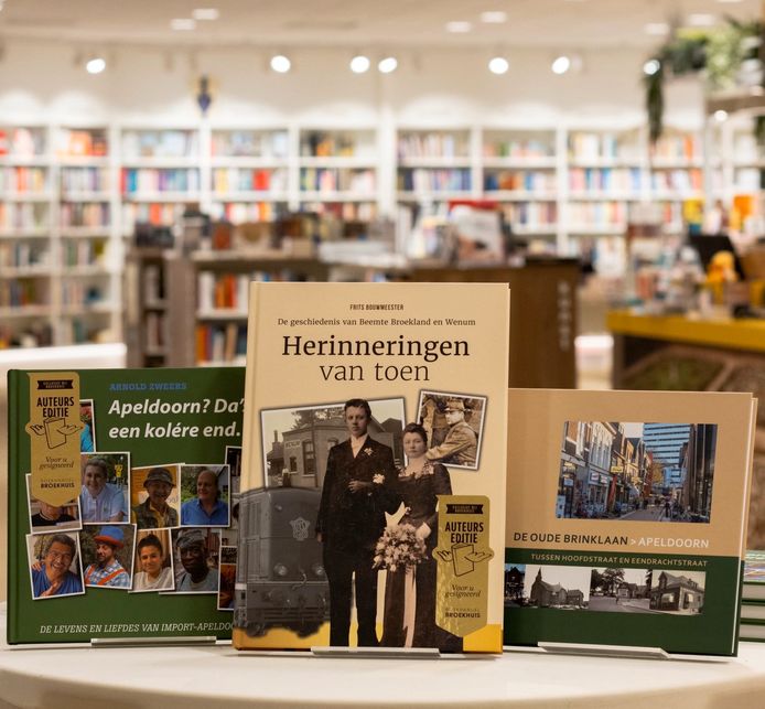 Boeken over de geschiedenis van Apeldoorn.