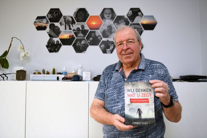 Oud-burgemeester Chris Taes heeft met 'Wij denken wat u zegt' zijn zesde boek uit.