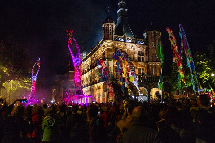 Dat waren nog eens tijden: Deventer op Stelten in 2019, vóór corona de wereld compleet lam legde.