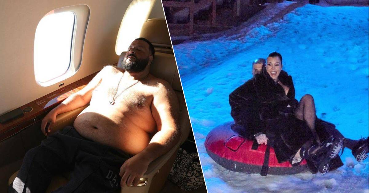 Latest Celebrity News: Kourtney Kardashian and Travis Barker’s Christmas Party Fun, DJ Khaled Sunbathes on Private Jet, and More!