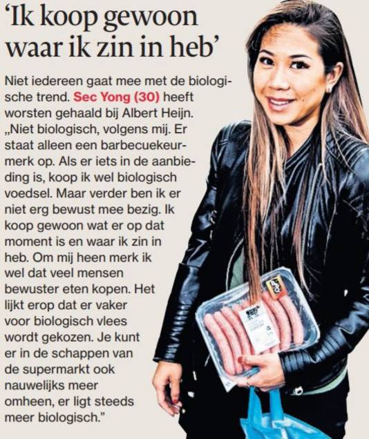 'Ik koop gewoon waar ik zin in heb'