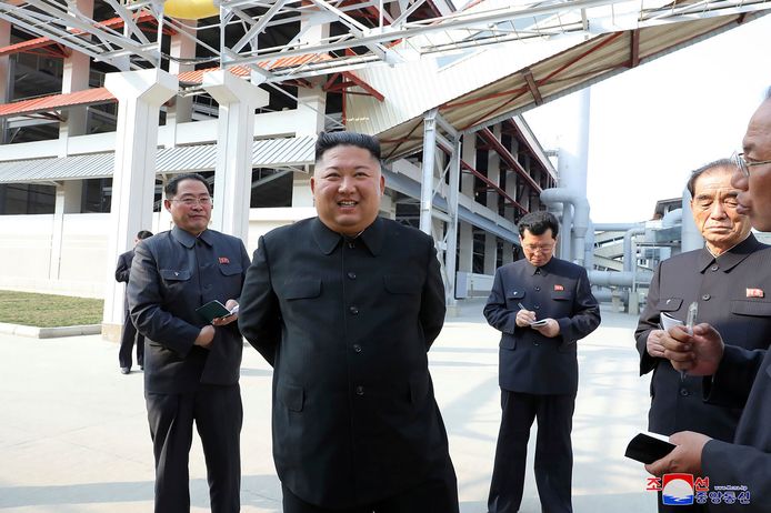 Volgens het Noord-Koreaanse staatspersbureau KCNA bezocht Kim zaterdag (lokale tijd) een pas gebouwde mestfabriek ten noorden van hoofdstad Pyongyang.
