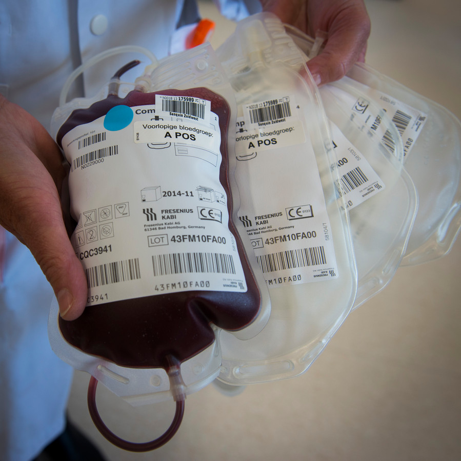 Het ETZ heeft jaarlijks enkele duizenden liters bloed nodig voor behandelingen.