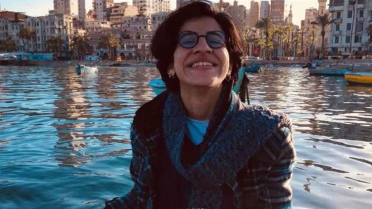 Lhbti-activiste Sarah Hegazy. Beeld 