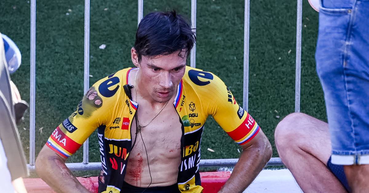 Drame à nouveau pour Primoz Roglic: le leader Jumbo-Visma quitte également la Vuelta après la chute |  Vuelta Ciclista à España