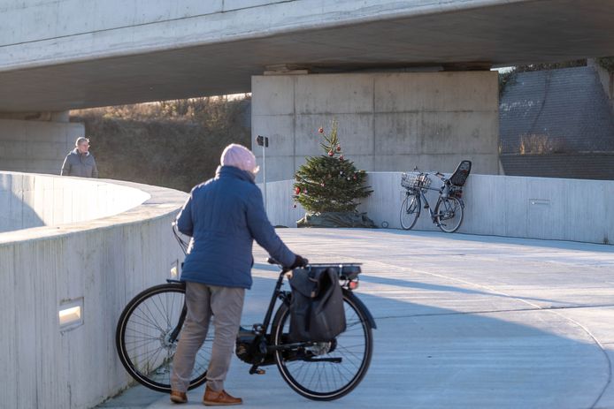 De voetgangers- en fietsersinfrastructuur van het stationsproject is geopend