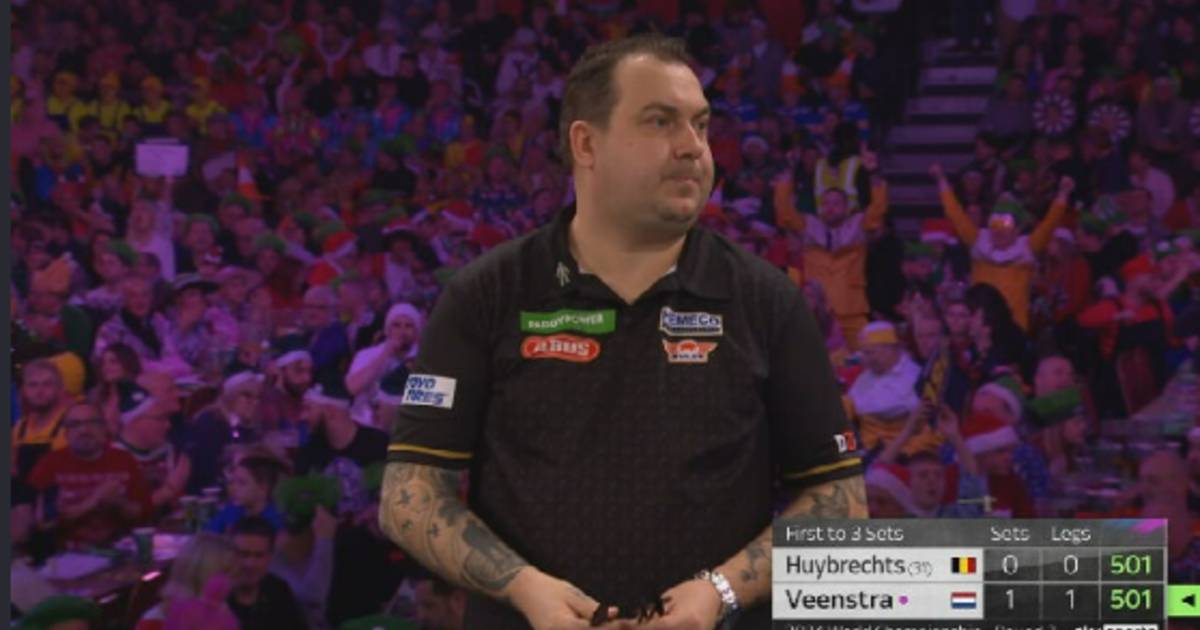 World Cup of Live Darts (VTM 2).  Huybrechts has to leave the first group to the impressive Veenstra|  World Darts Championship