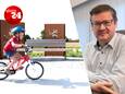 Joop Verzele (CD&V), burgemeester van de gemeente Kruisem, die fors investeerde in de aanleg van fietspaden.