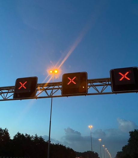 A2 richting Eindhoven dicht door ongeval bij knooppunt Batadorp