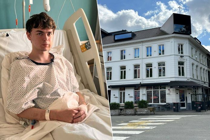 Jef Druyts belandde in het ziekenhuis na een geval van gaybashing in Gent.