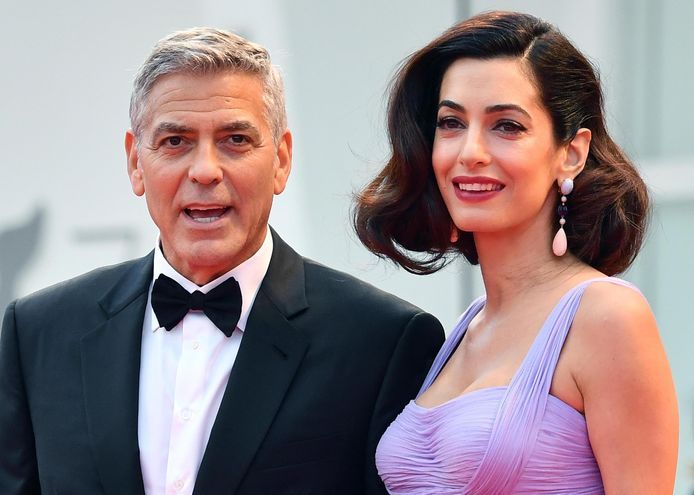 George en Amal Clooney.
