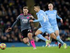 Manchester City ondanks bliksemstart toch bijna in de problemen tegen Leicester