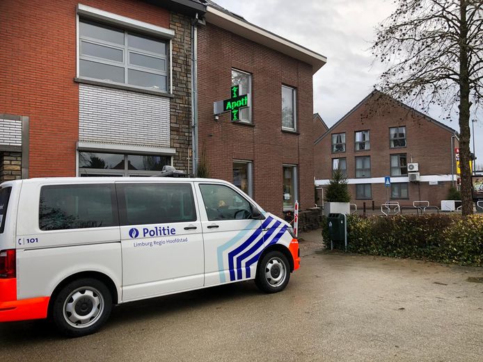 De apotheek in Stevoort kreeg de daders ook over de vloer.