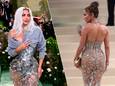 IN BEELD. De wespentaille van Kim Kardashian en de blote billen van Jennifer Lopez: dit waren de opvallendste outfits op het Met Gala