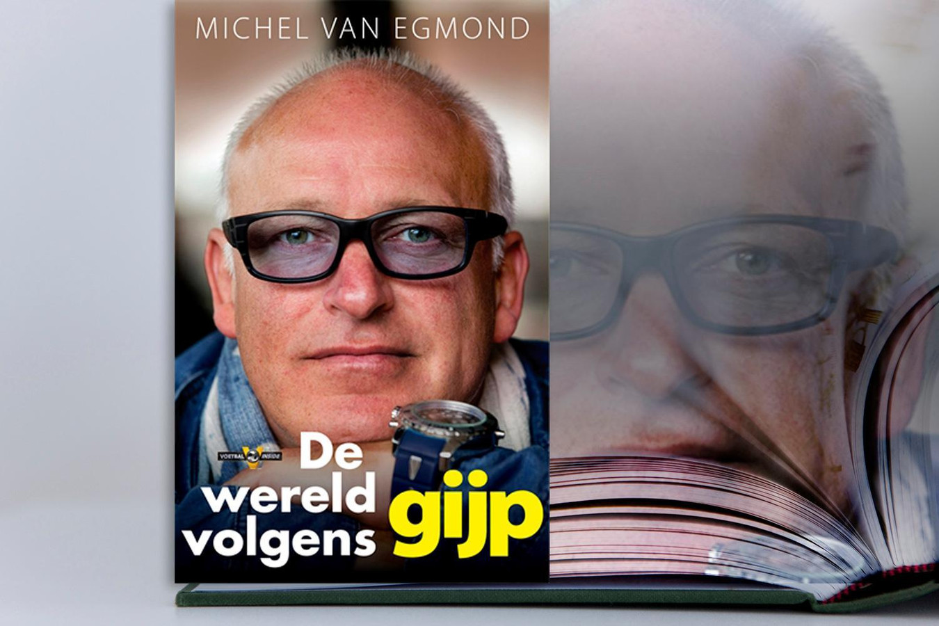 Nieuwe pil René van der Gijp is 'boek over voetbal als troost' Foto AD.nl