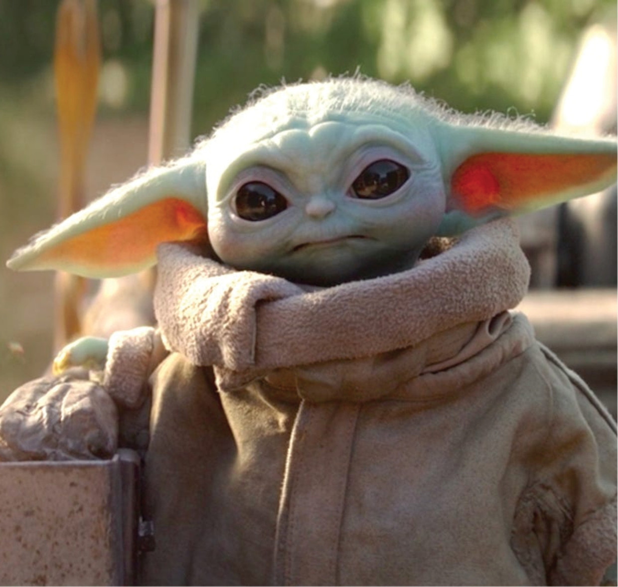 Baby Yoda in de 'Star Wars'-reeks 'The Mandalorian'. Beeld Disney+
