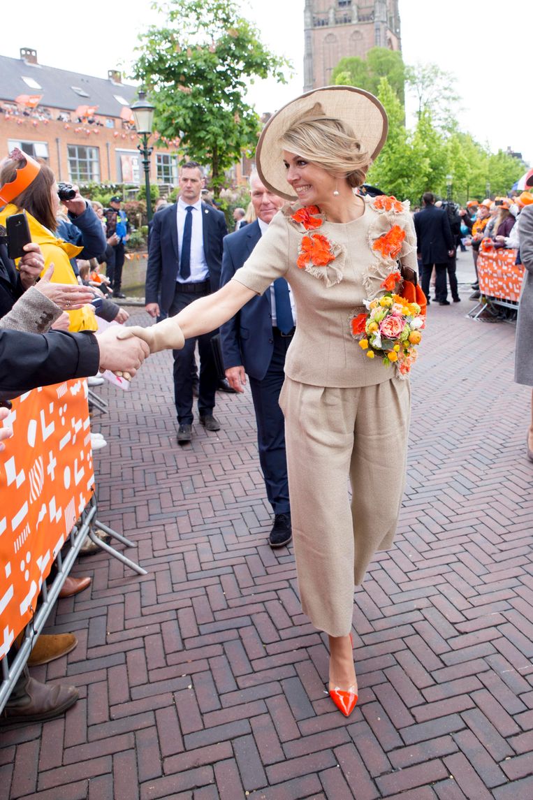 Koningsdag 2019 in Amersfoort / Kingsday 2018 in Amersfoort.

Op de foto: Koningin Maxima  ///  Queen Maxima Beeld EM-Press/Wouter Huiser