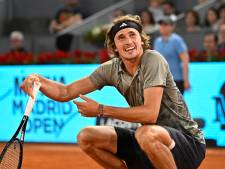 Alexander Zverev in Madrid pas om 01.30 uur klaar met Spaanse opponent