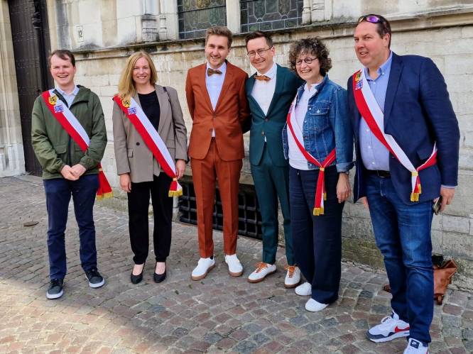 Raadslid Janos Braem (Groen) treedt in het huwelijksbootje