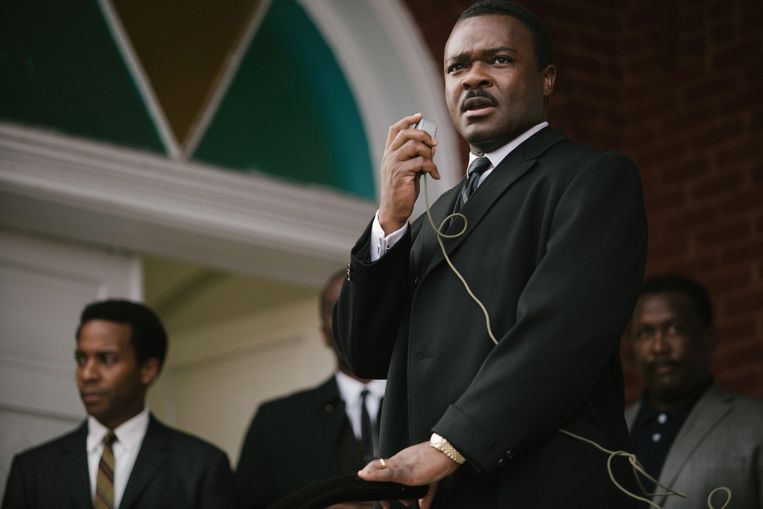 David Oyelowo in Selma van Ava DuVernay. Beeld 